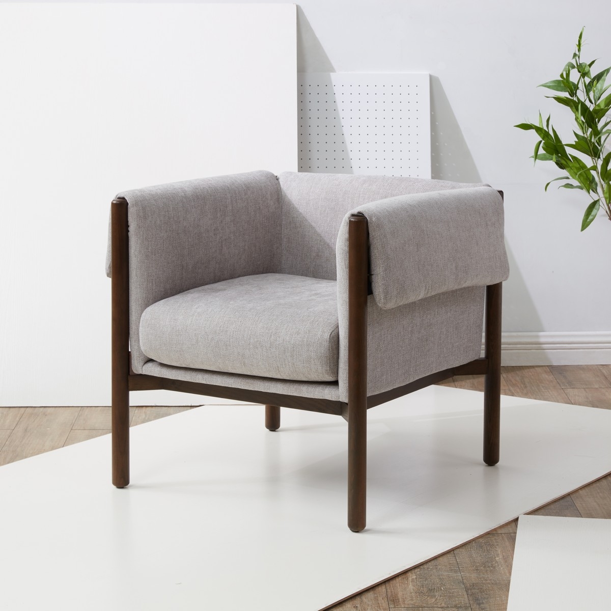 Daphanie Accent Chair - Grey - Image 1