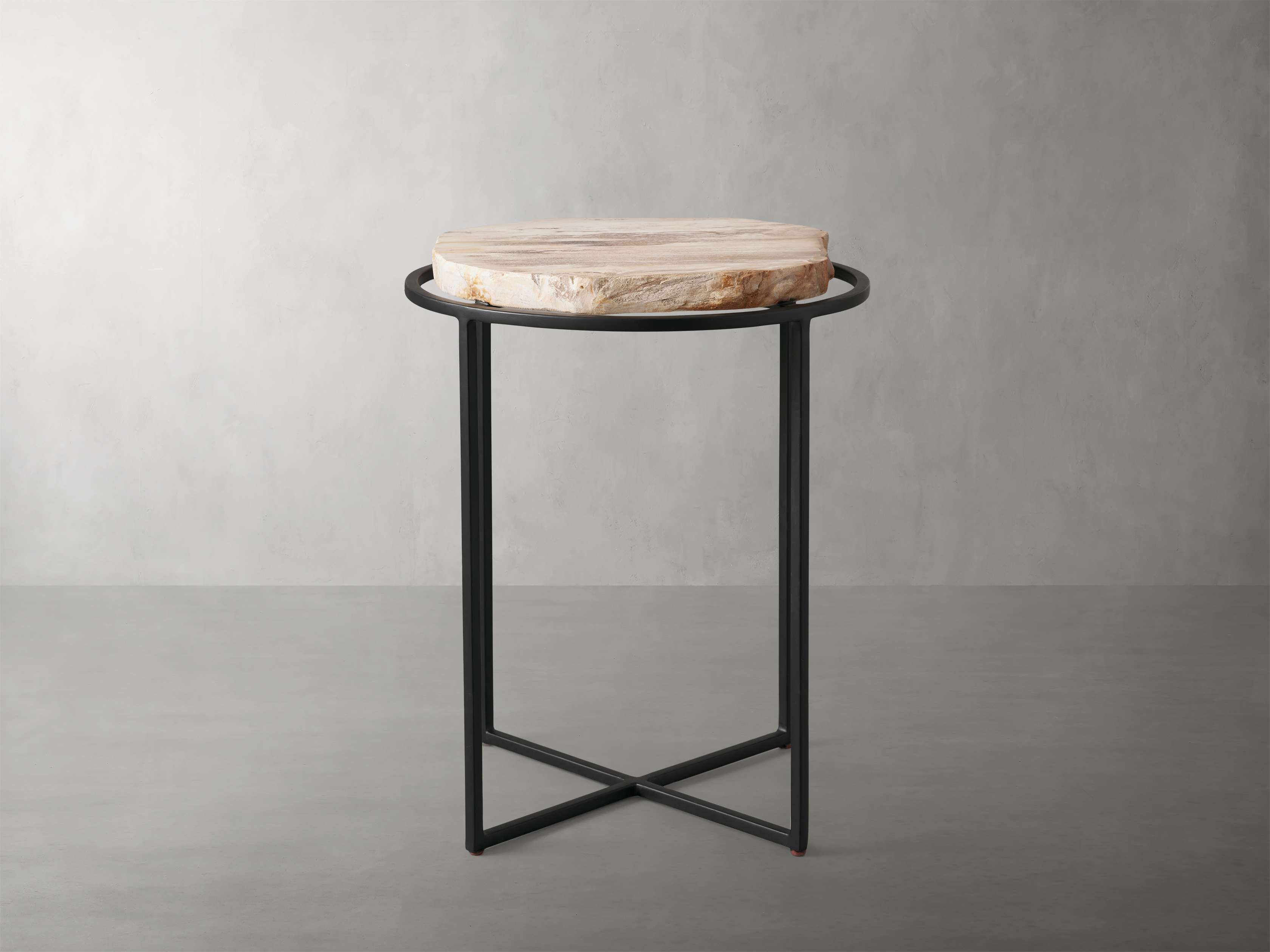 Saddle Martini Table in Wood Natural - Image 0