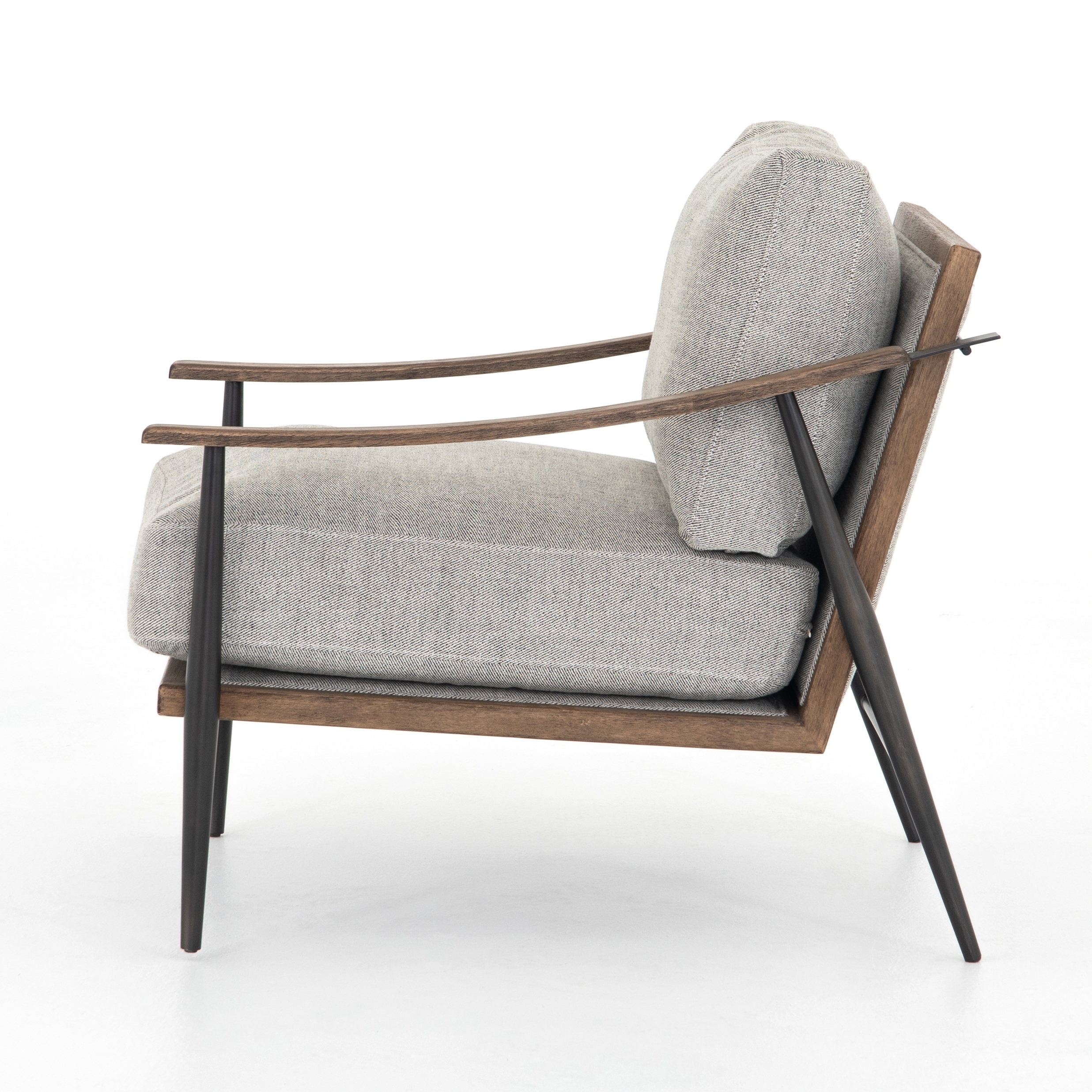 Kennedy Chair-Gabardine Grey - Image 5