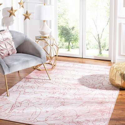 Legacy Area Rug In Pink / Rose - Image 0