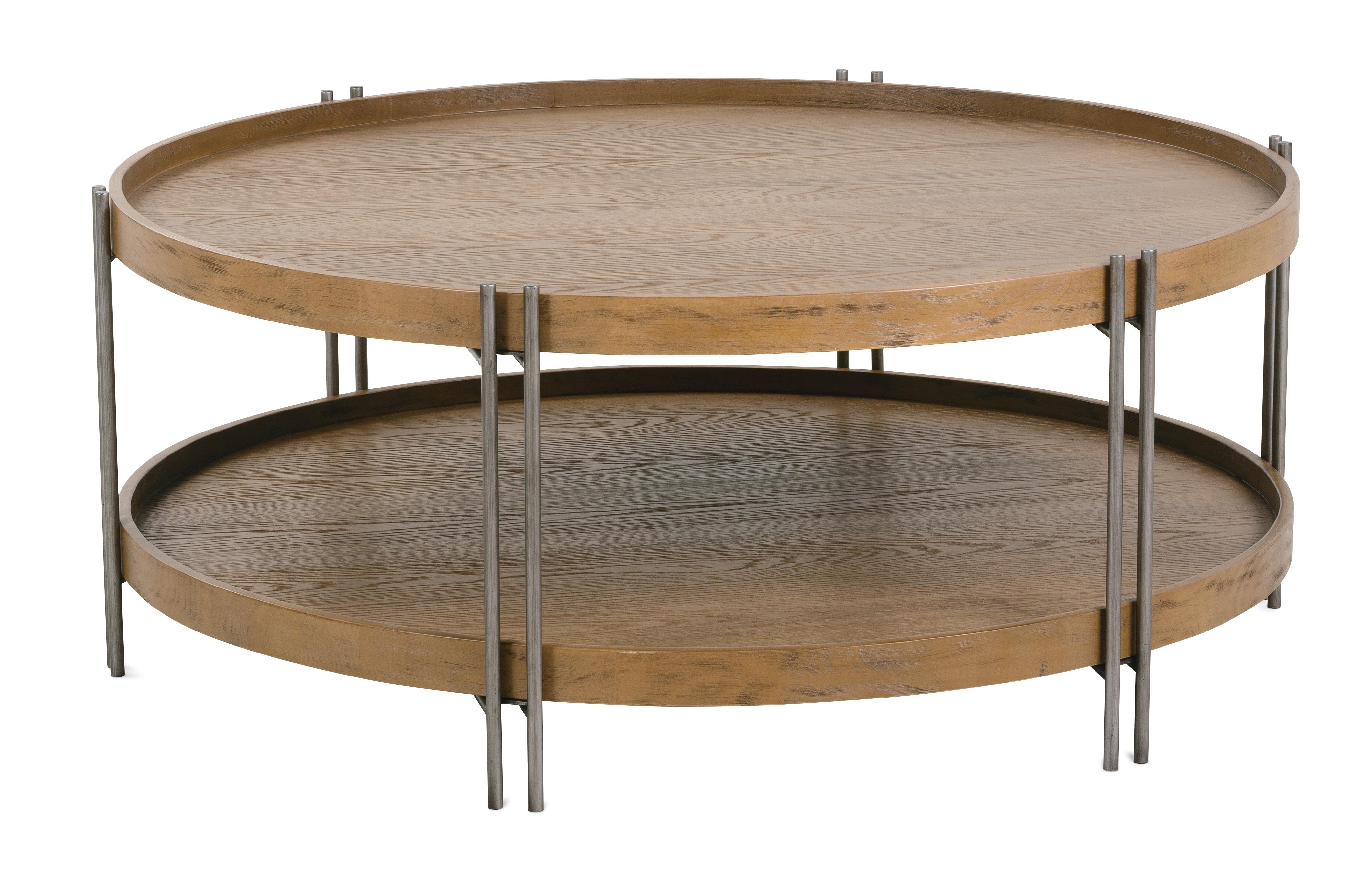 NOMAD ROUND COCKTAIL TABLE - Image 0