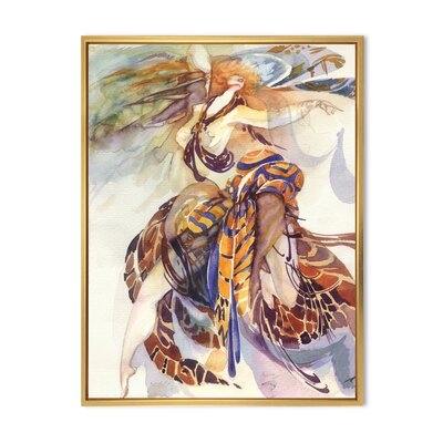 Allegory Of Paradise Bird - Traditional Canvas Wall Art Print - Image 0