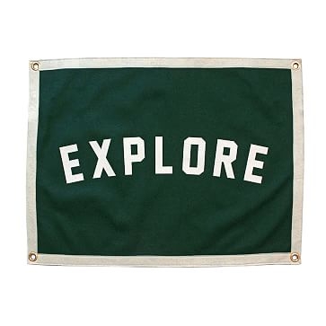 Explore Camp Flag - Image 0