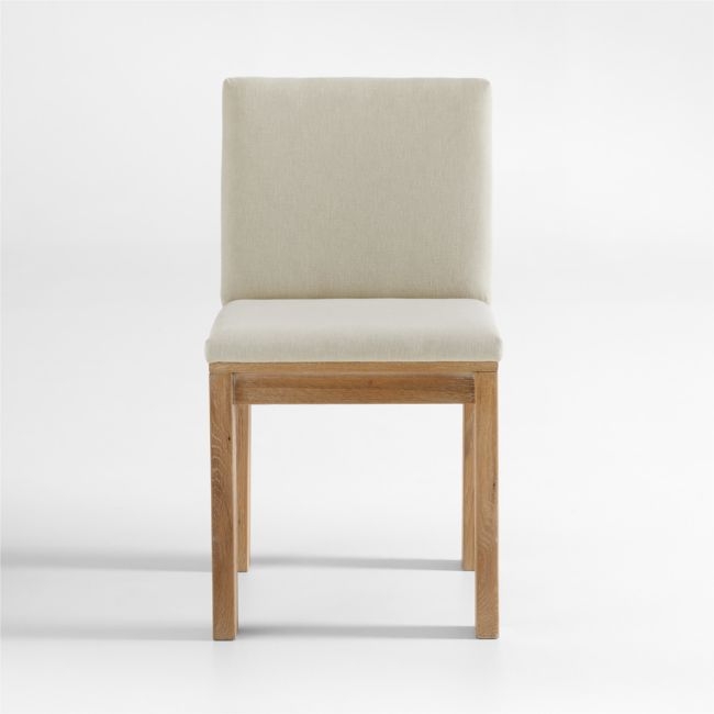 Terra Natural White Oak Solid Wood Dining Chair - Image 0
