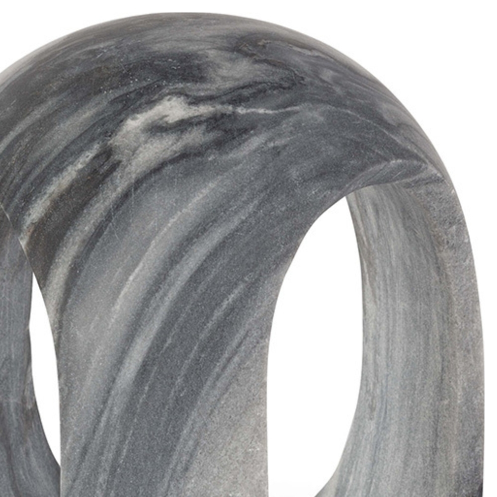 Regina Andrew Bruno Modern Classic Black Marble Sculpture - Large - Image 2