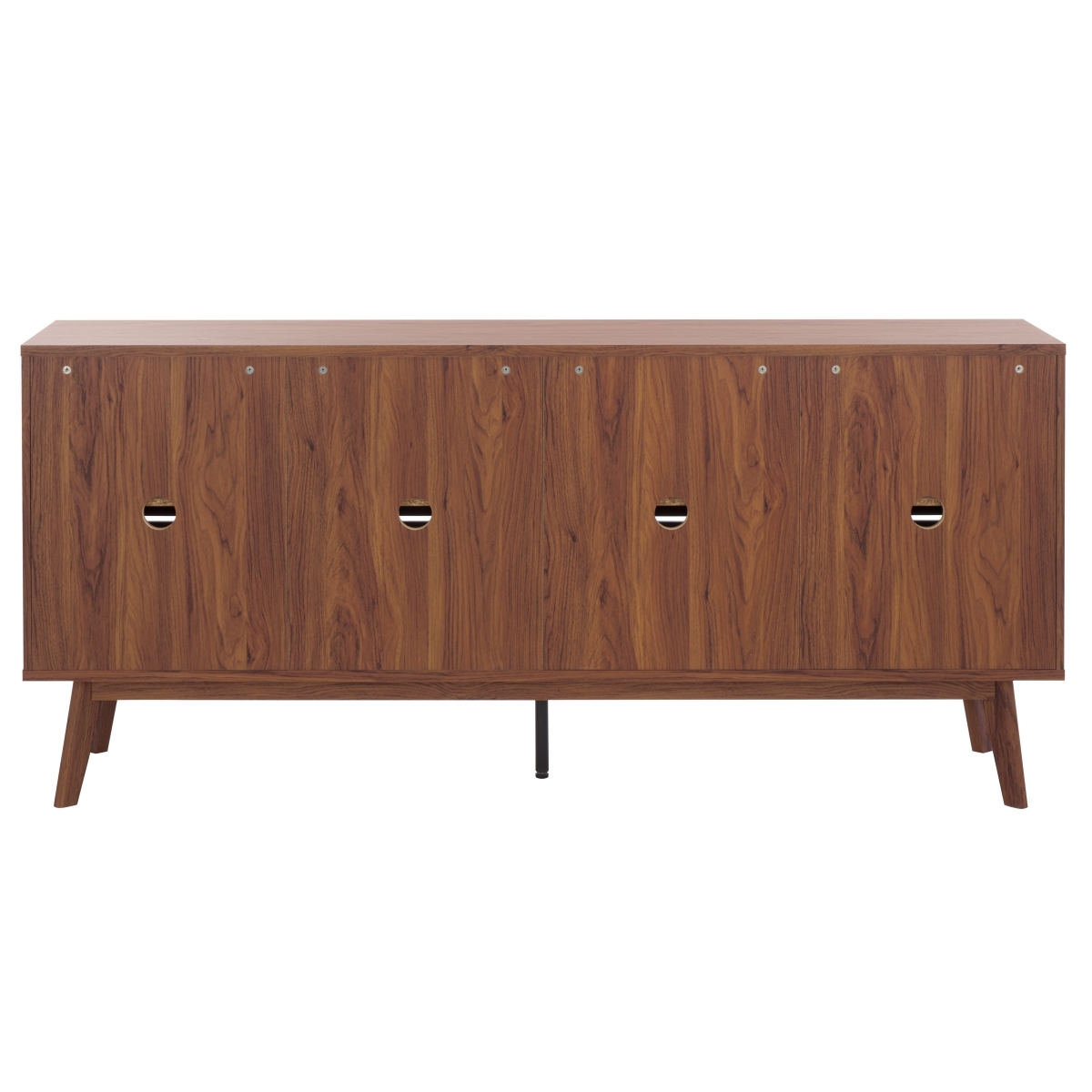 Atlantes Large 4 Door 4 Shelf  Media - Walnut - Image 7