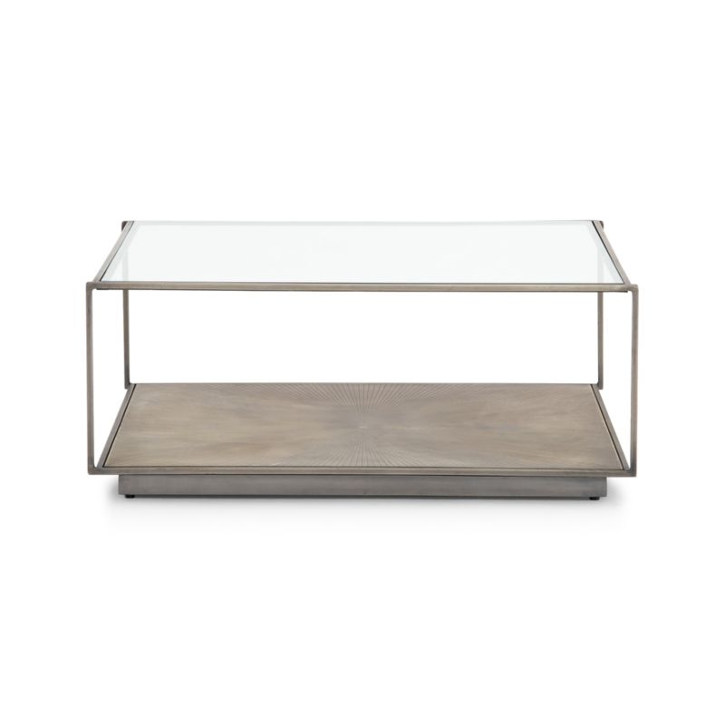Array Square Coffee Table with Shelf - Image 7