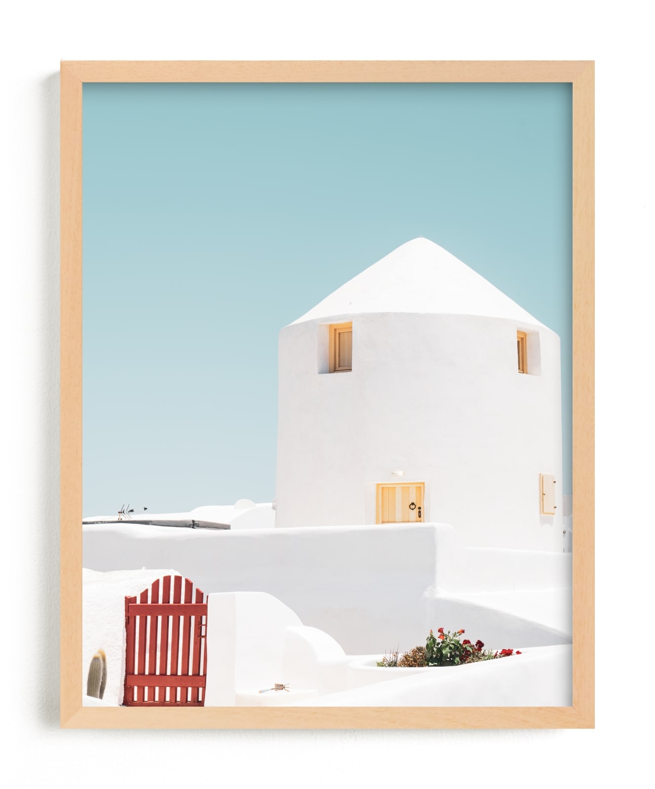 Cycladic House II Open Edition Fine Art Print - Image 0