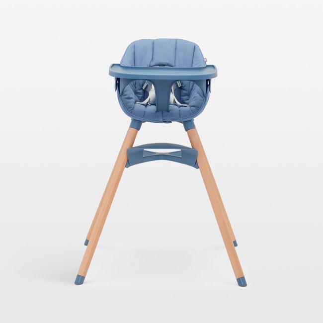 Lalo The Chair 3-in-1 Blueberry Blue Baby High Chair - Image 0