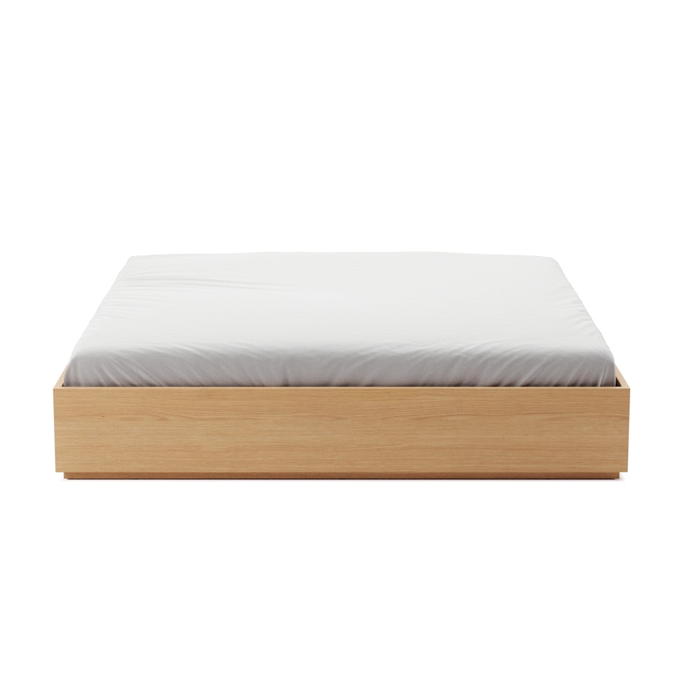 Leif King Platform Bed - White Oak - Image 1
