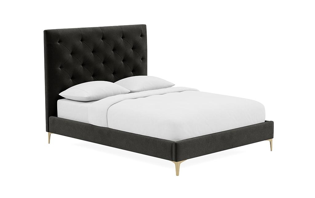 Lowen Upholstered Bed with Tufting Option - Image 1