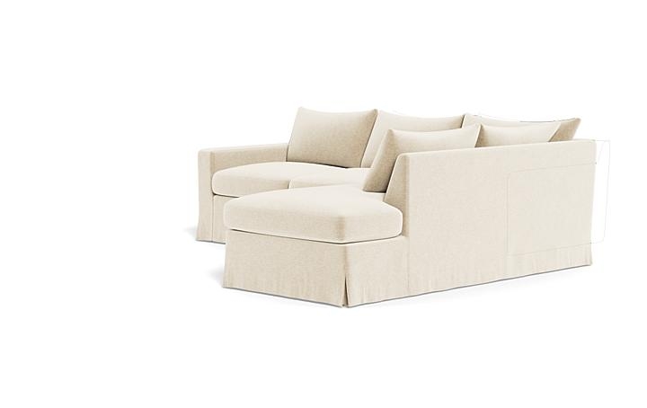 Sloan Slipcovered 3-Seat Right Bumper Sectional - Image 2