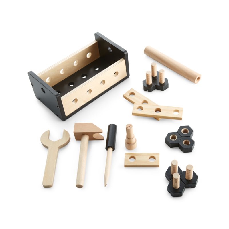 Wooden Toy Kids Tool Box - Image 3