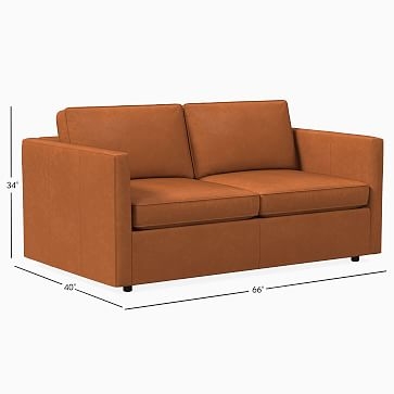 Harris 86" Multi-Seat Sofa, Standard Depth, Ludlow Leather, Mace - Image 2