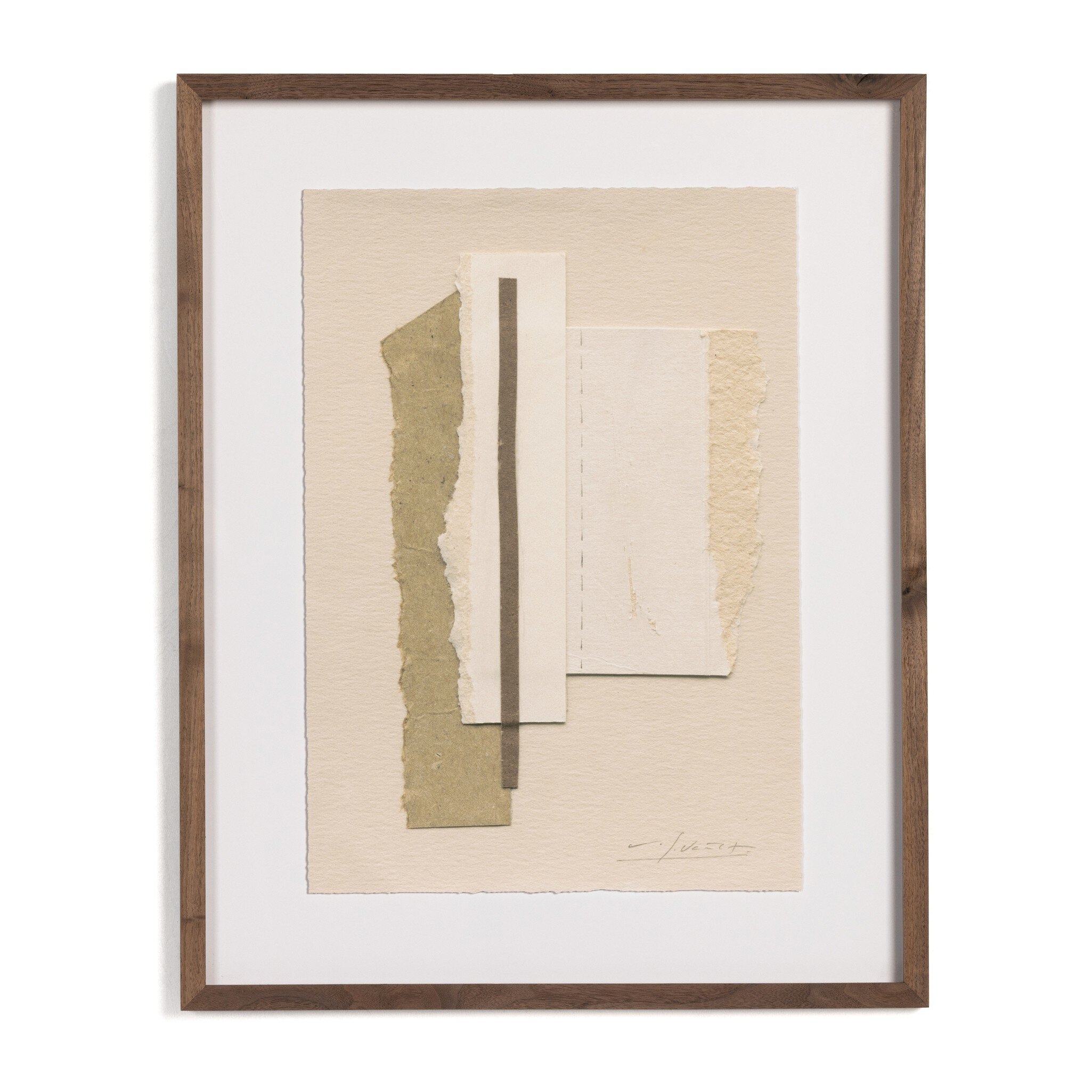 Poetic Architectures No 8 by Valeria Sidanez - Rustic 1.5 Walnut - Image 0