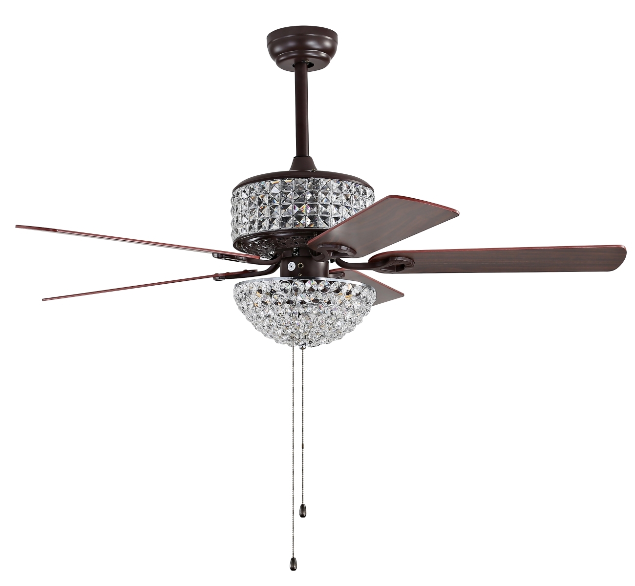 Nori 6 Lt 52 Inch Ceiling Fan - Oil Rub Bronze - Safavieh - Image 3