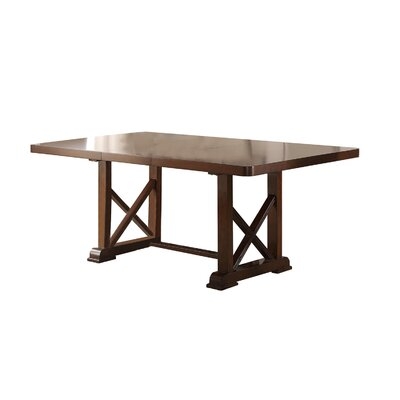 Tuna Extendable Trestle Dining Table - Image 0