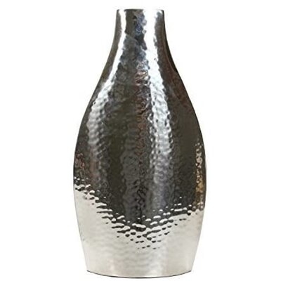 Oberle Silver 16.93" Metal Table Vase - Image 0