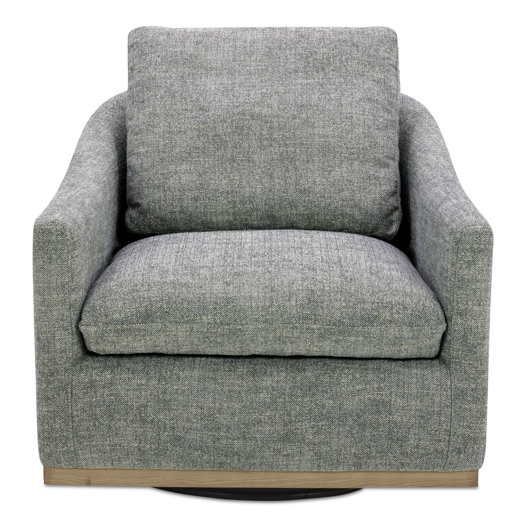 Linden Swivel Chair Slated Moss - Image 0