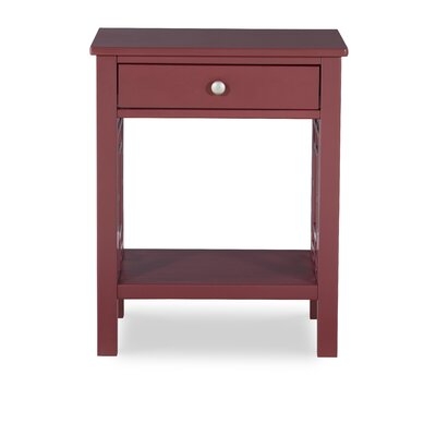 Mastic End Table with Storage - Image 0