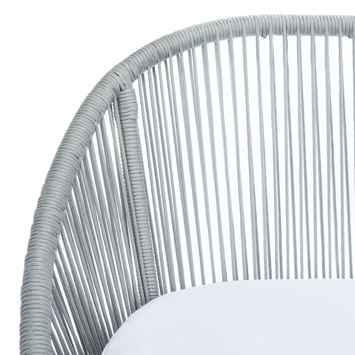 Halcott 4Pc Living Set - Grey / White - Safavieh - Image 2