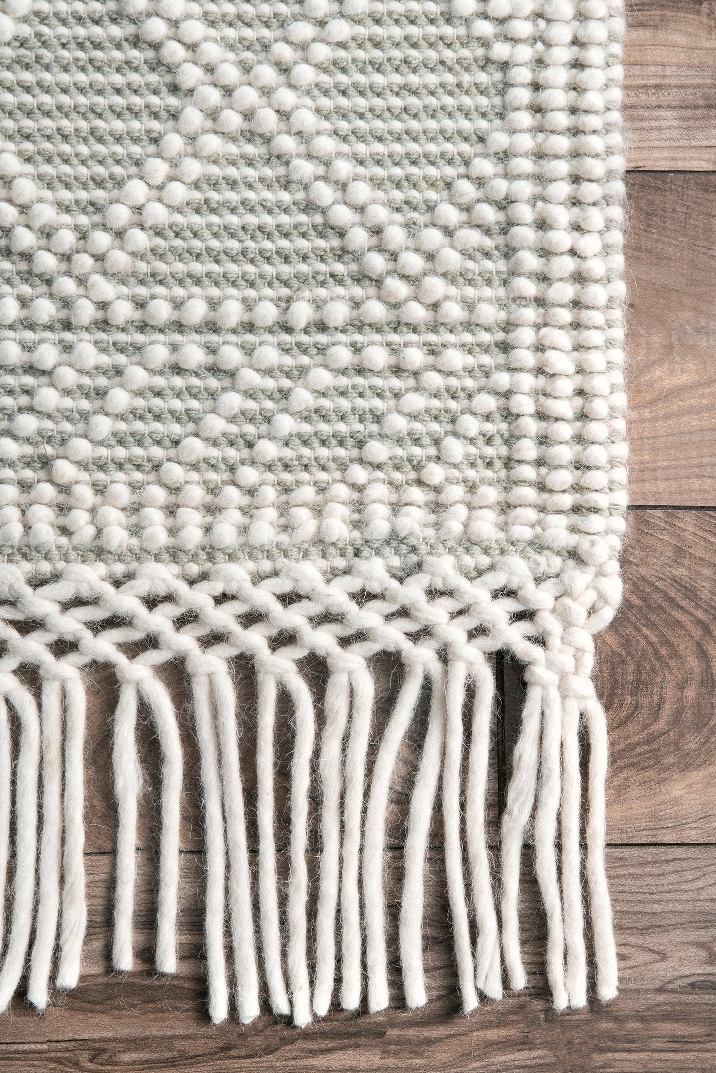 Hand Woven Tabatha Tassel Area Rug - Image 2