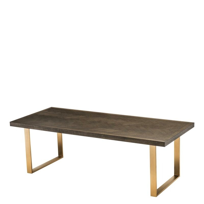 Eichholtz Solid Oak Dining Table - Image 0
