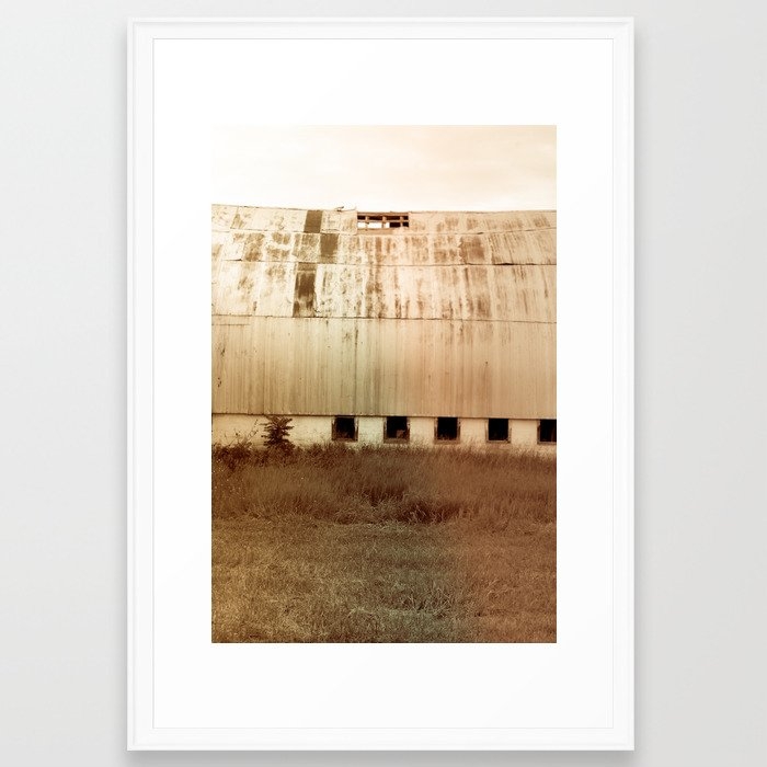 Michigan Barn Framed Art Print by Olivia Joy St Claire X  Modern Photograp - Scoop White - Large 24" x 36"-26x38 - Image 0