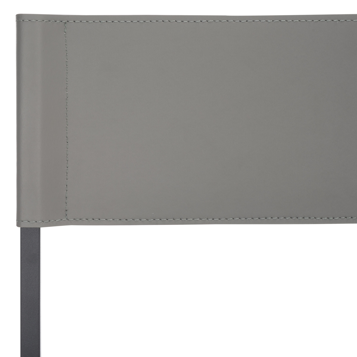 Layne Barstool - Grey / Black - Safavieh - Image 2