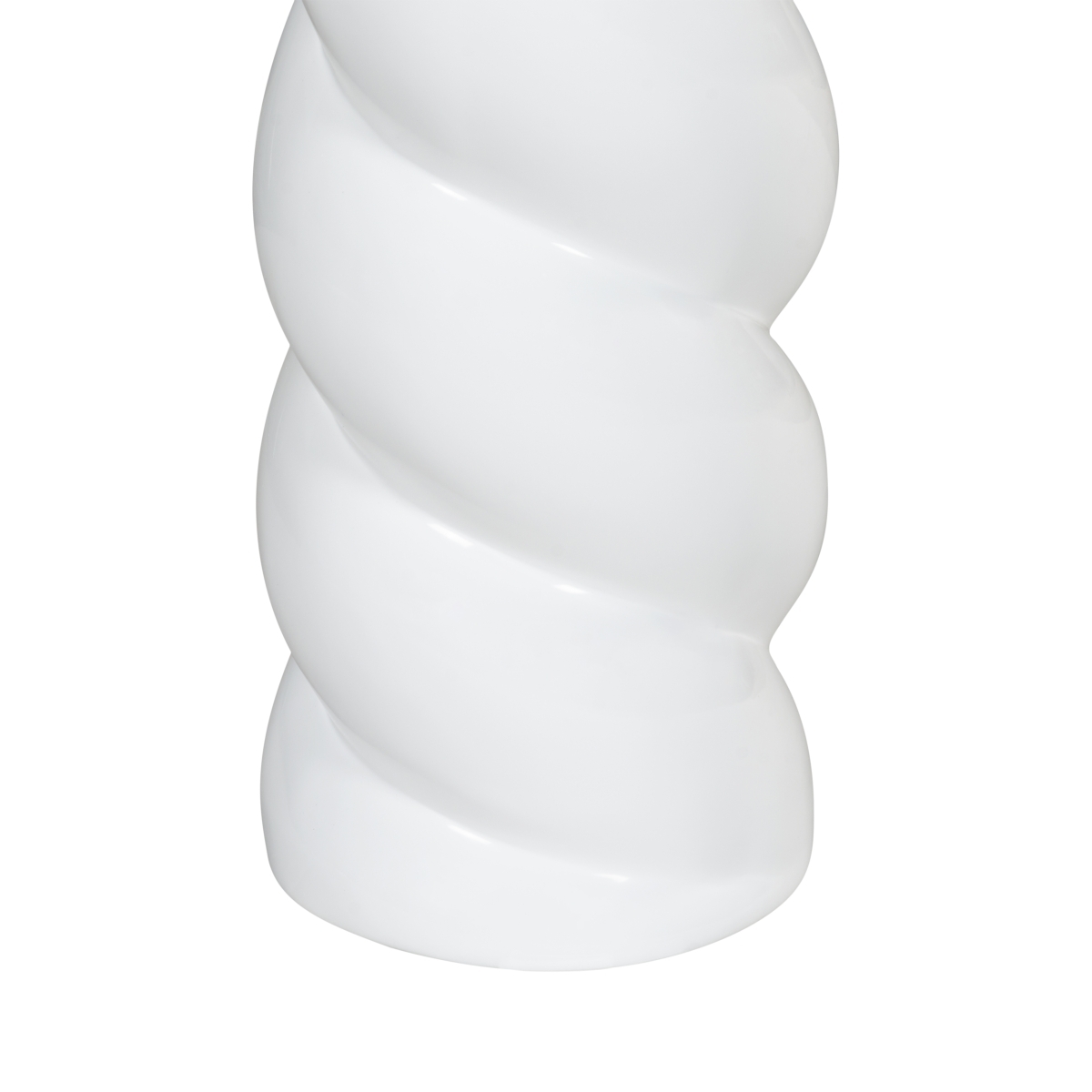 Noelly Concrete Accent Table - White - Image 3