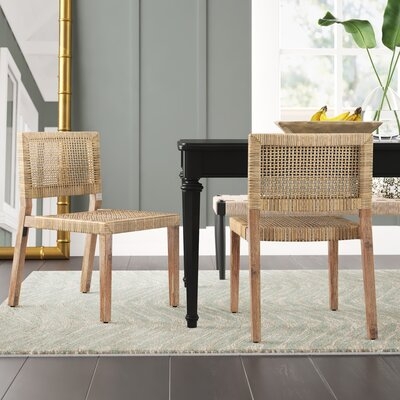 Alani Side Chair in Brown (Set of 2)- Back in Stock Apr 1, 2021. - Image 0