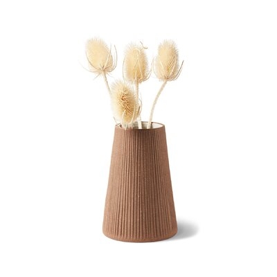 Hamley Brown Indoor / Outdoor Terracotta Table Vase - Image 0