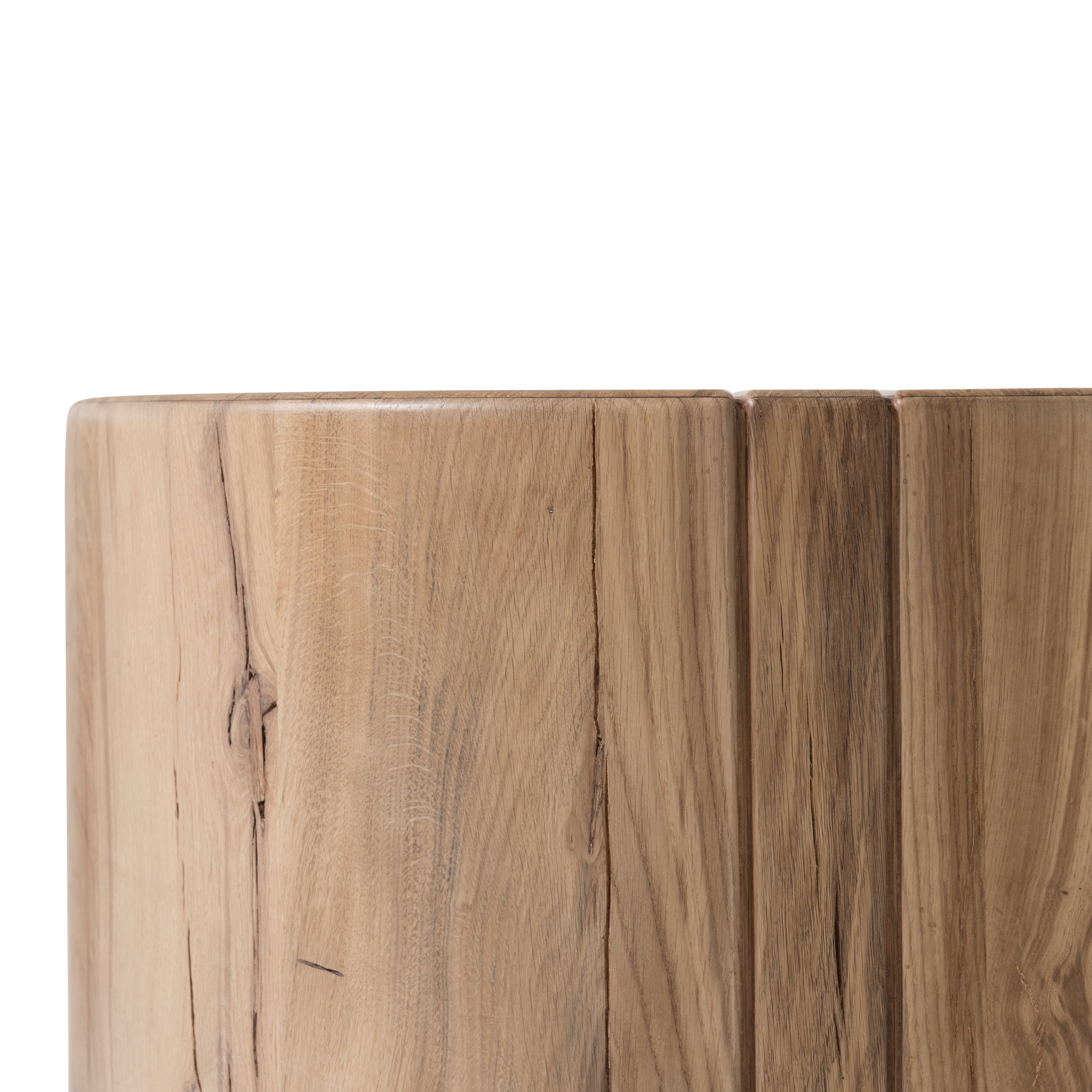 Renan End Table-Natural Reclaimed French - Image 2