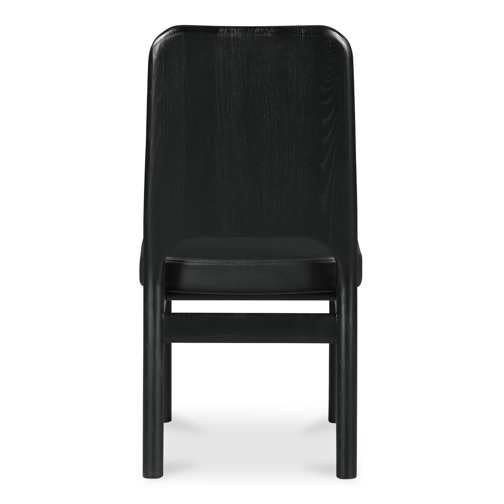 Kerr Dining Chair Vegan Leather Black-Set Of Two - Image 4
