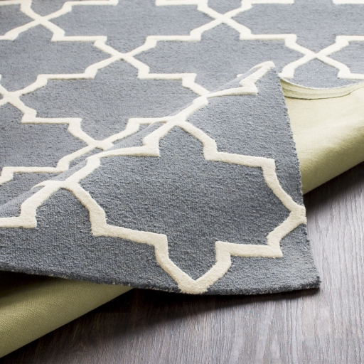 Pollack Gray Indoor 9' x 13' Handmade Rug - Image 3