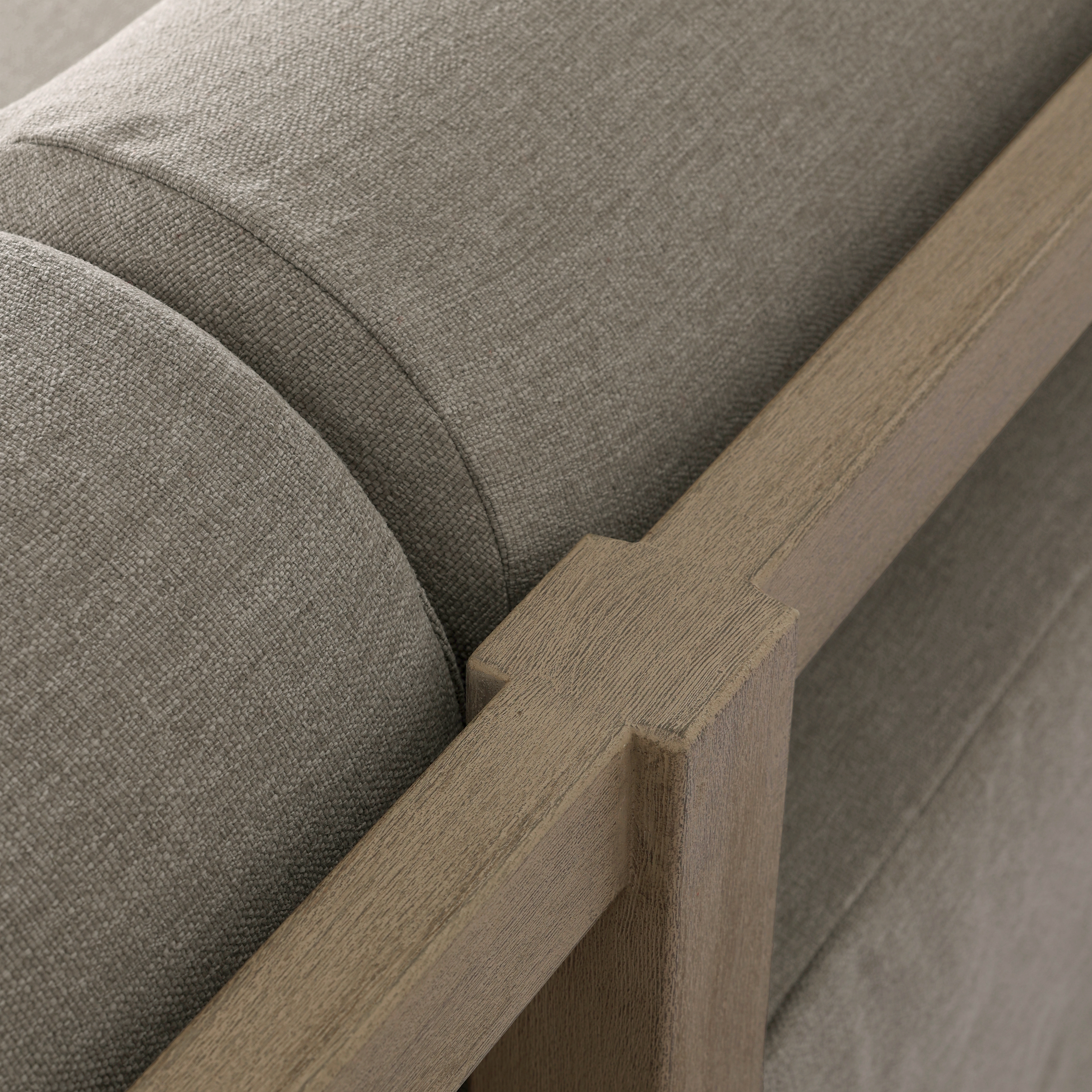 Laskin Outdoor Sofa-106" - Alessi Fawn - Image 8