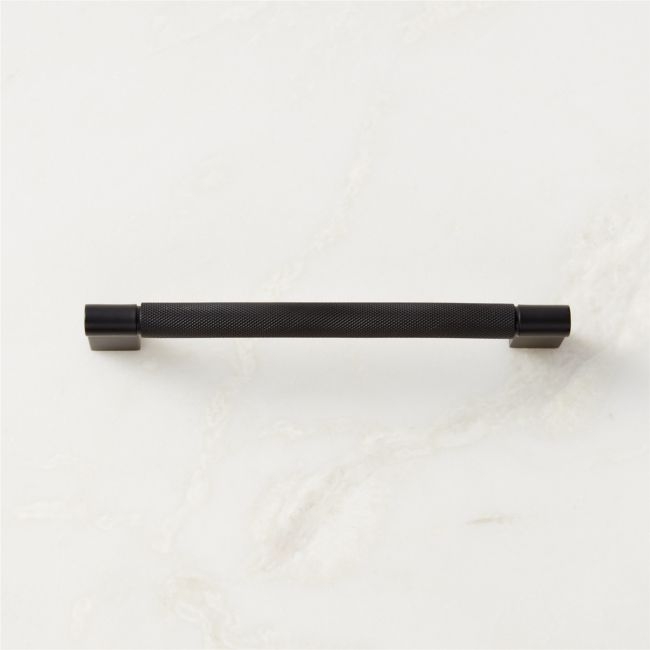 6" Nicolo Knurled Black Handle - Image 0
