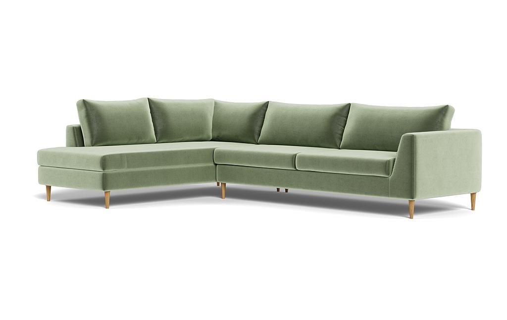 Asher 3-Seat Sectional with Left Bumper - Image 2