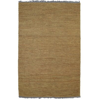 One-of-a-Kind Hand-Knotted 5' x 8' Jute/Sisal Area Rug in Brown - Image 0