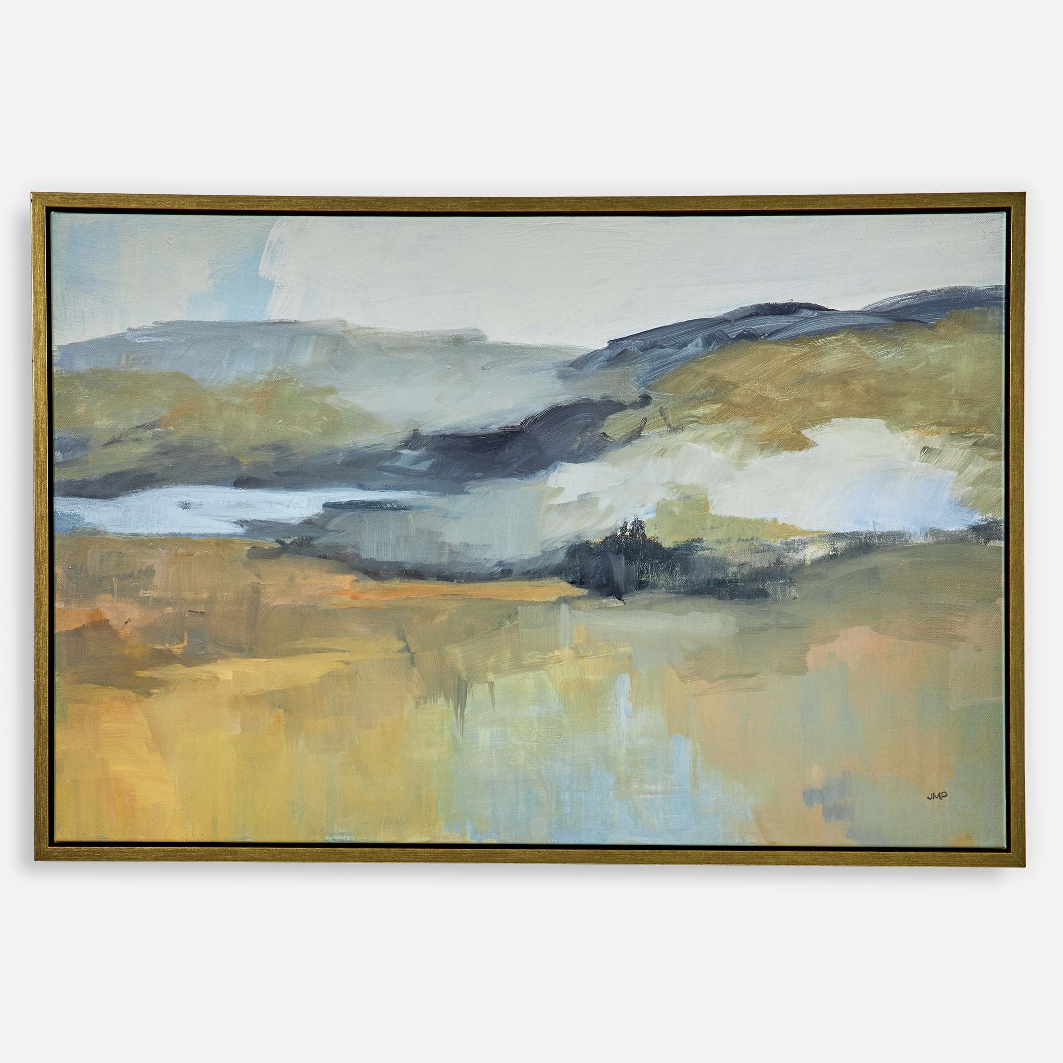 Folded Hills Framed Landscape Art - Image 0