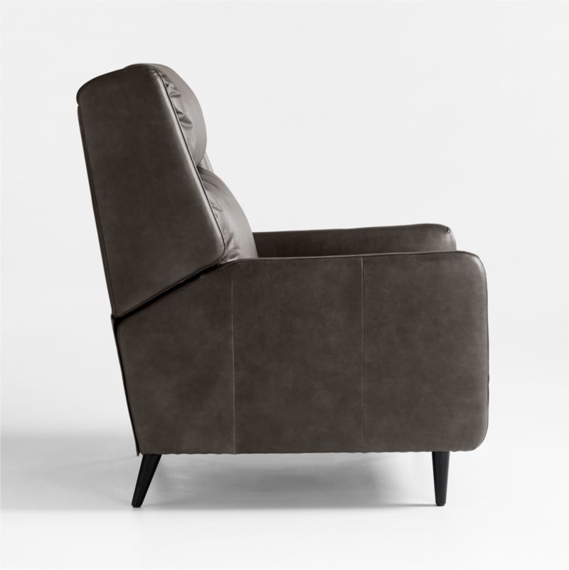 Pelle Leather Reclining Accent Chair - Image 3