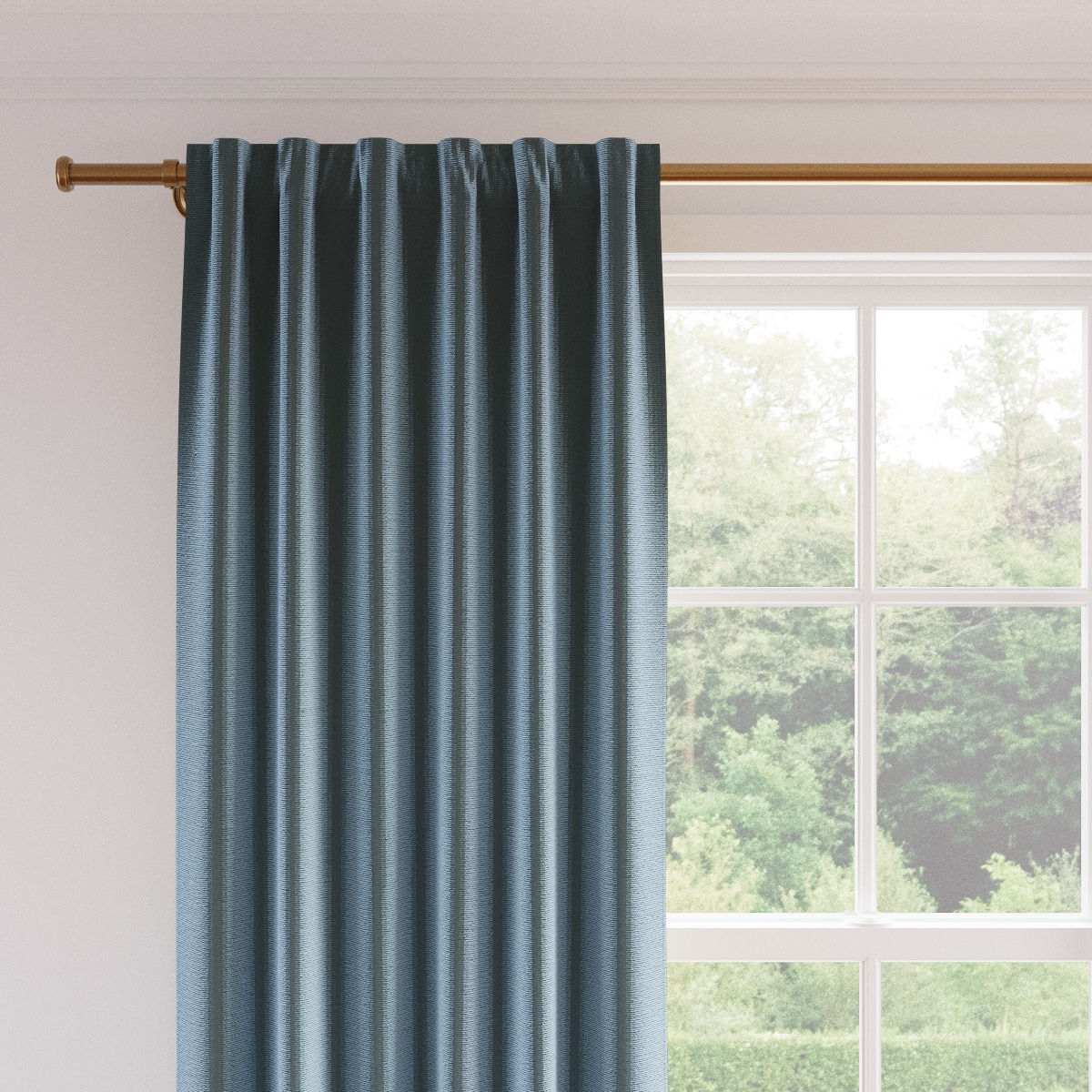 Velvet Curtain, Pacific Performance Velvet, 50" x 96", Unlined - Image 1