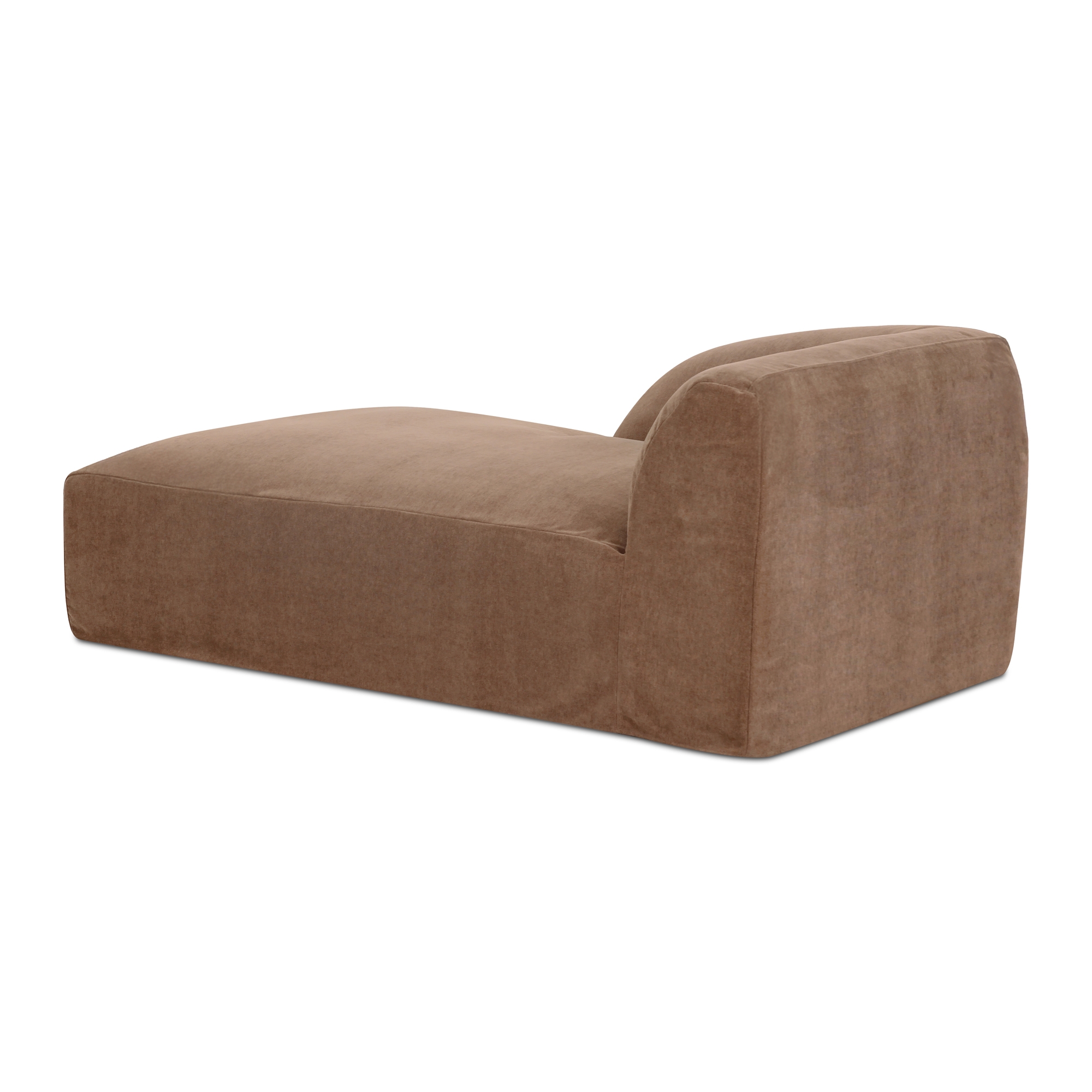 Isla Left Arm Facing Chaise Mocha - Image 1