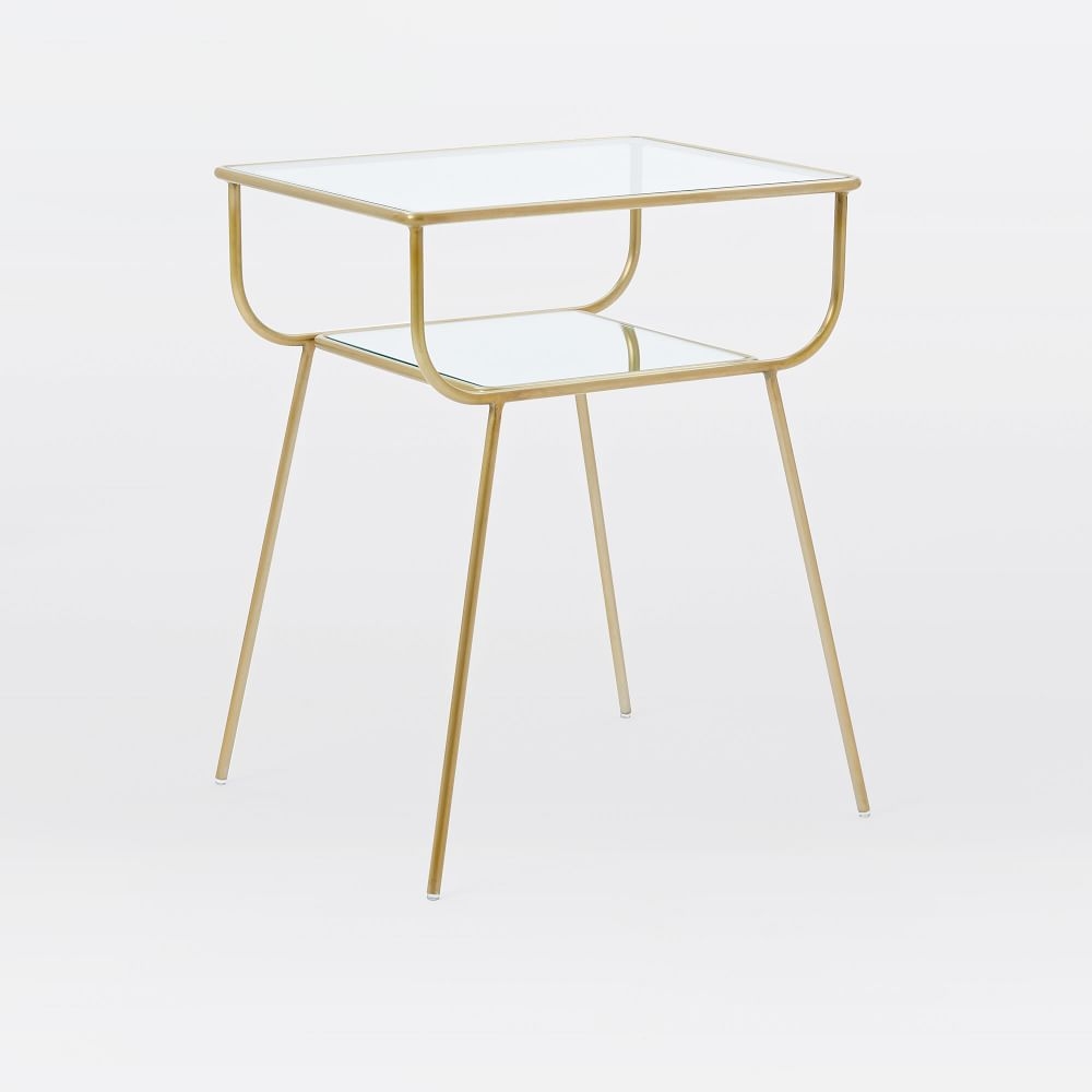 Curved (19") Terrace Nightstand , - Image 0