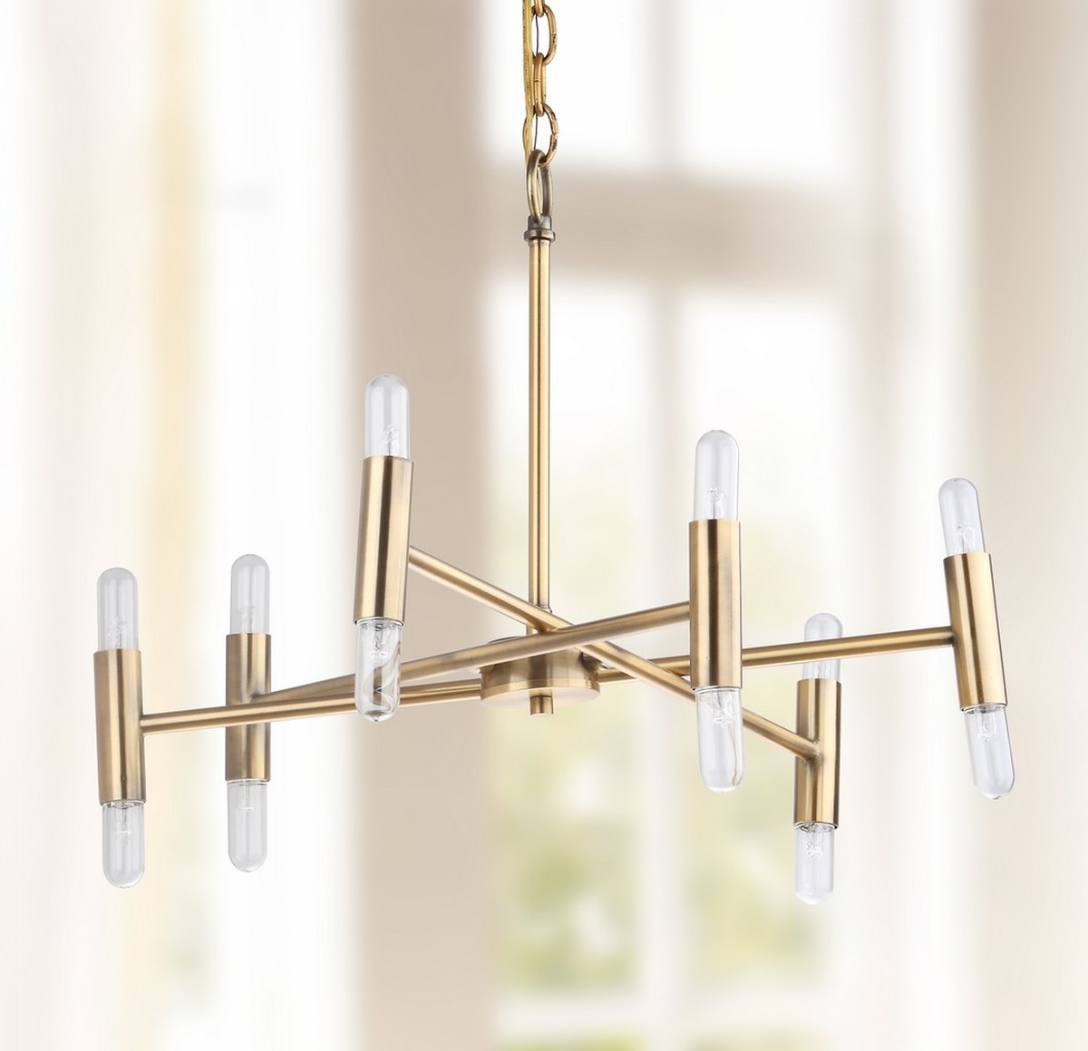Gale Chandelier - Gold - Arlo Home - Image 1