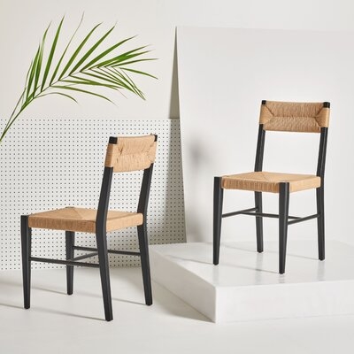 Cody Solid Wood Slat Back Side Chair (Set of 2) - Image 0