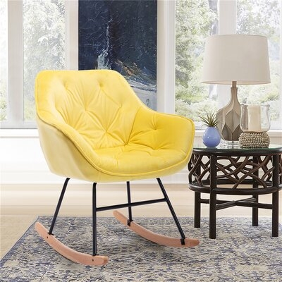 Living Room Comfortable Rocking Chair Accent Chair - Image 0