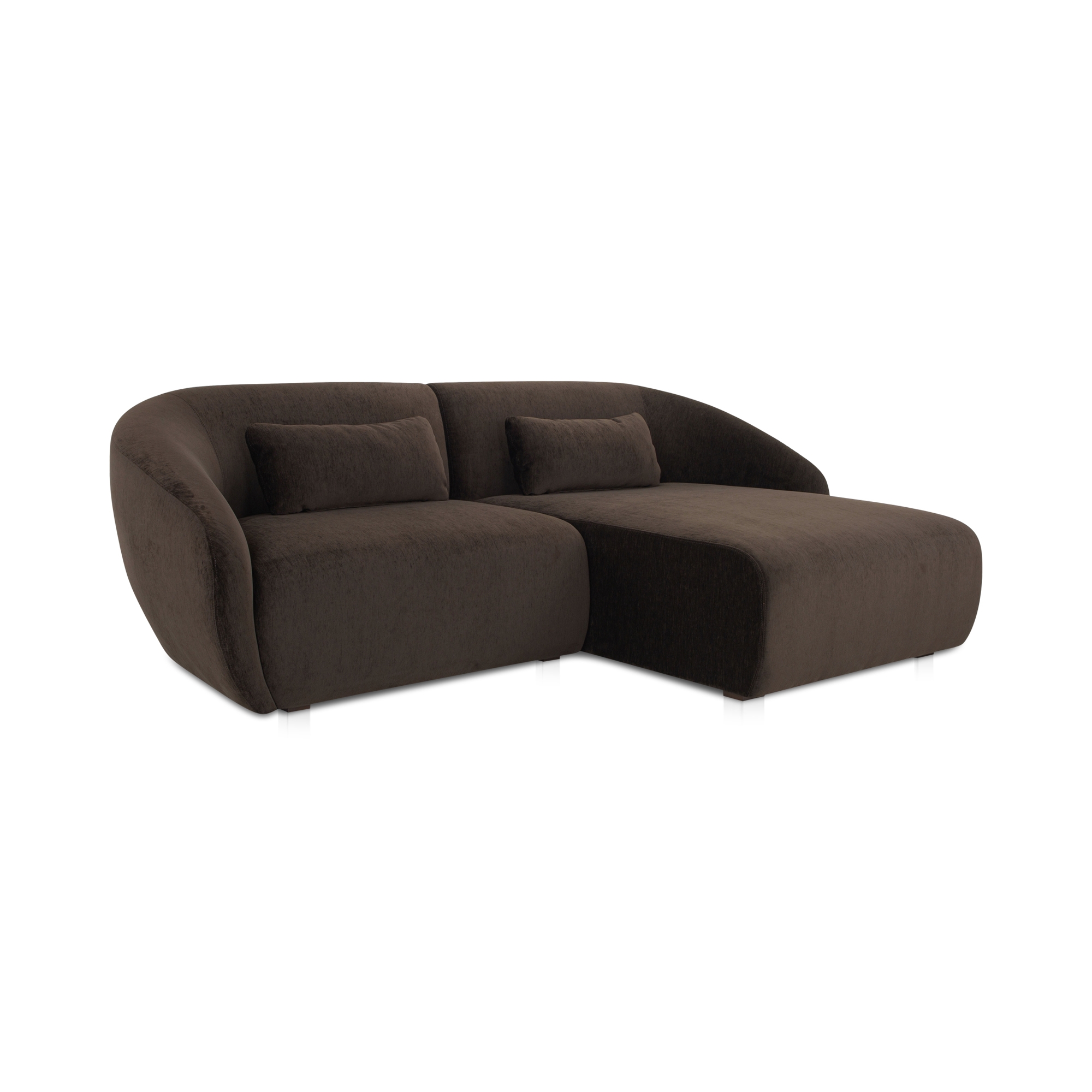 Amelia Nook Modular Right Sectional Espresso - Image 1