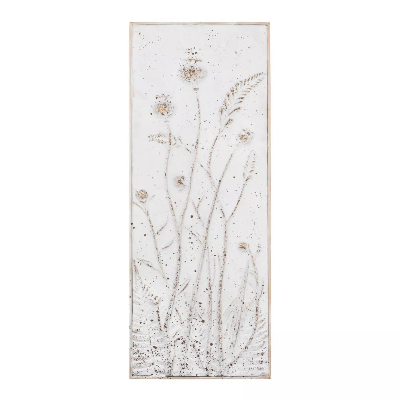 Metal Wall Décor with Flowers (Set of 2 Styles) - Image 4