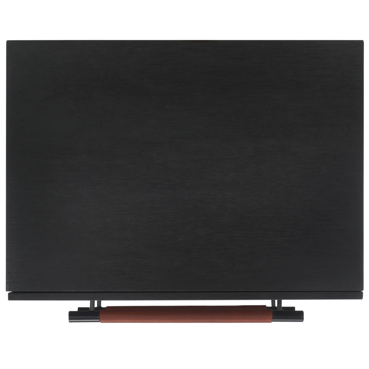 Tiona 2 Drawer Nightstand - Black / Brown - Safavieh - Image 6